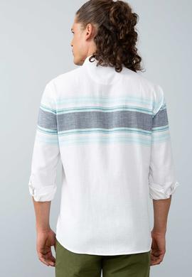 Erkek Mavi Gömlek Uzunkol - 50199378017