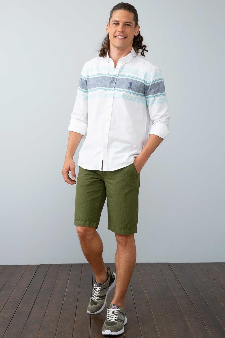 Erkek Mavi Gömlek Uzunkol - 50199378017