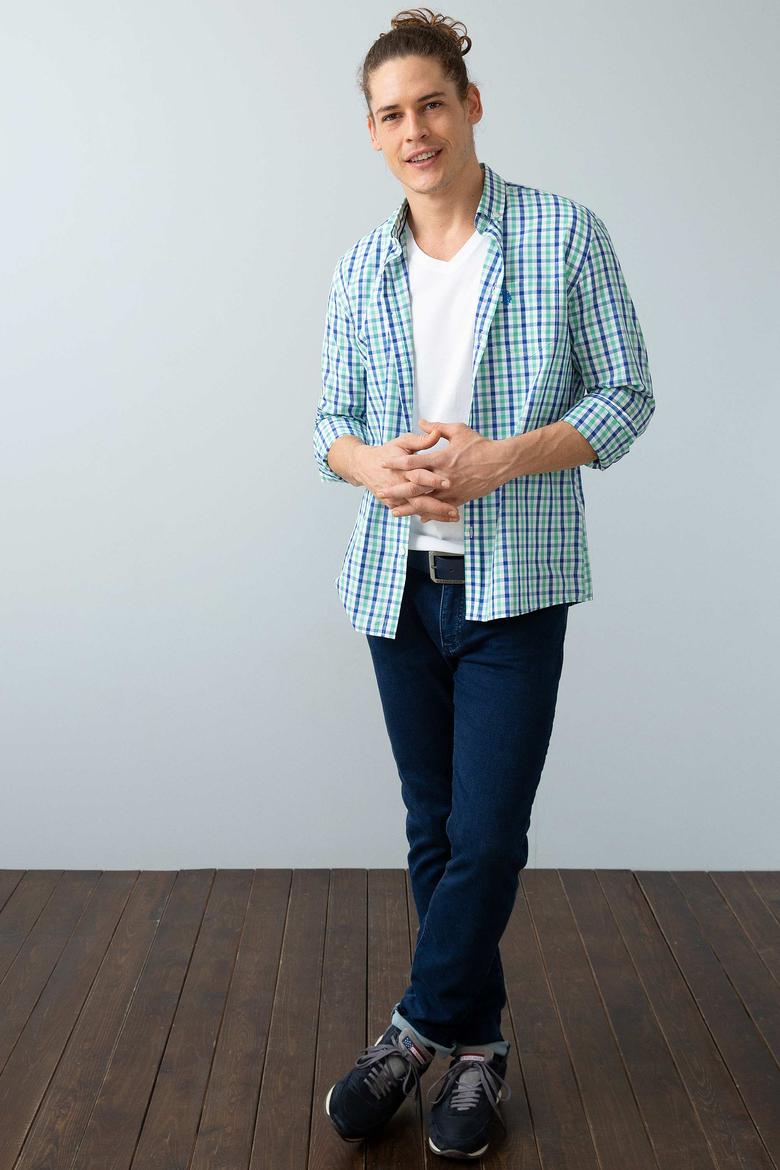 Erkek Yeşil Gömlek - 50199402019