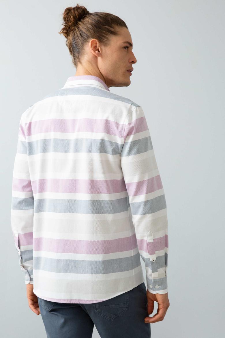 Erkek Pembe Gömlek - 50199486040