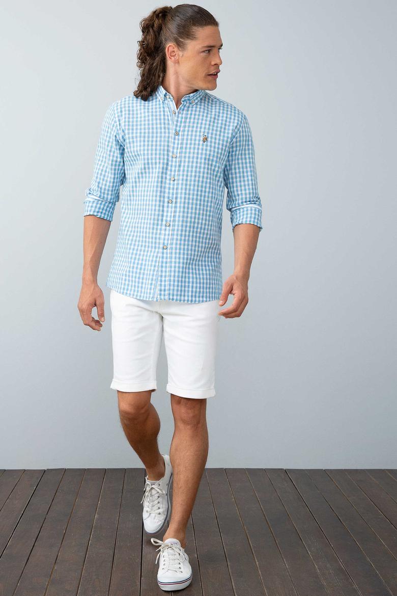 Erkek Mavi Gömlek - 50199500014