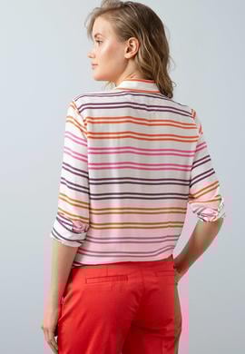 Kadın Pembe Gömlek Uzunkol - 50199603002