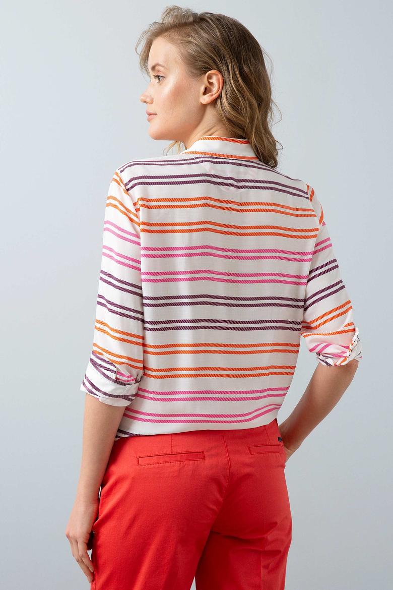 Kadın Pembe Gömlek Uzunkol - 50199603002