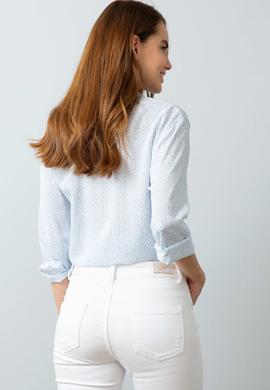 Kadın Mavi Gömlek Uzunkol - 50199612014