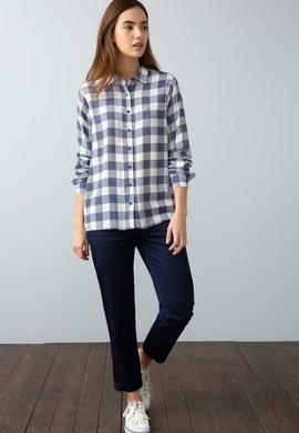 Kadın Lacivert Gömlek - 50199613002