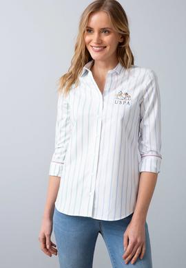 Kadın Yeşil Gömlek Uzunkol - 50199615002