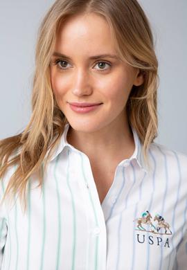 Kadın Yeşil Gömlek Uzunkol - 50199615002