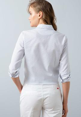 Kadın Mavi Gömlek Uzunkol - 50199641010