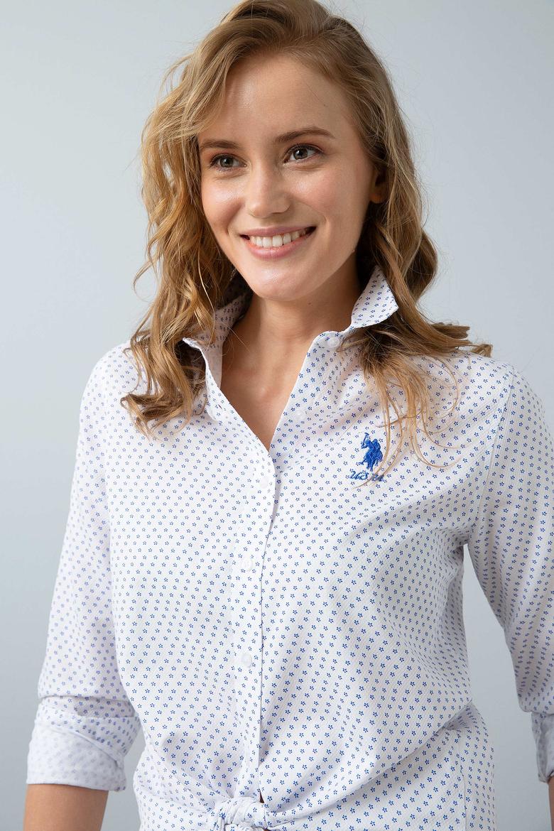 Kadın Mavi Gömlek Uzunkol - 50199641010