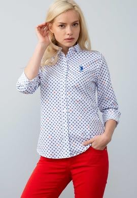 Kadın Beyaz Gömlek Uzunkol - 50199642002