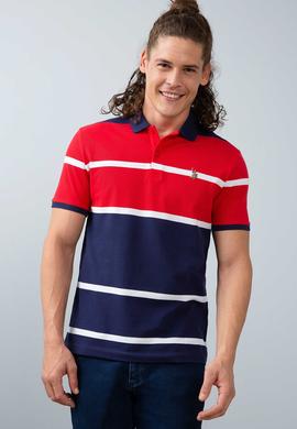 Erkek Kırmızı Polo Yaka T-Shirt - 50199651011