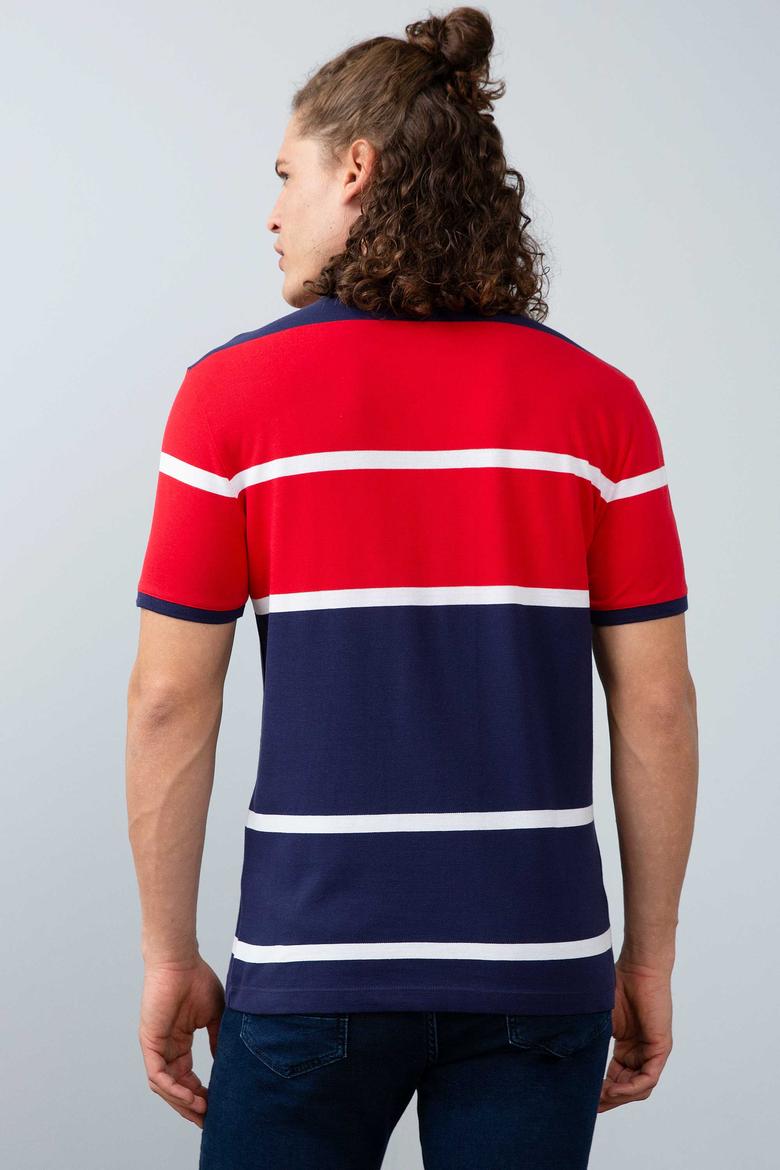 Erkek Kırmızı Polo Yaka T-Shirt - 50199651011