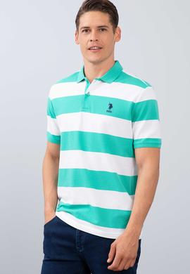 Erkek Mint Yeşili Polo Yaka T-Shirt - 50199653021