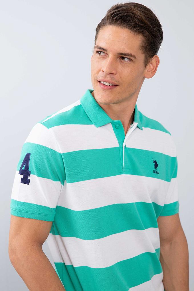 Erkek Mint Yeşili Polo Yaka T-Shirt