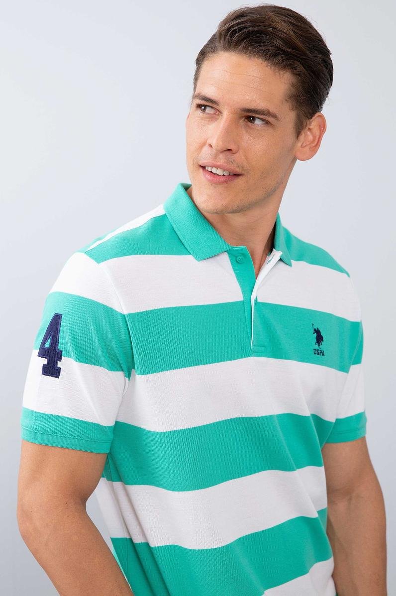 Erkek Mint Yeşili Polo Yaka T-Shirt