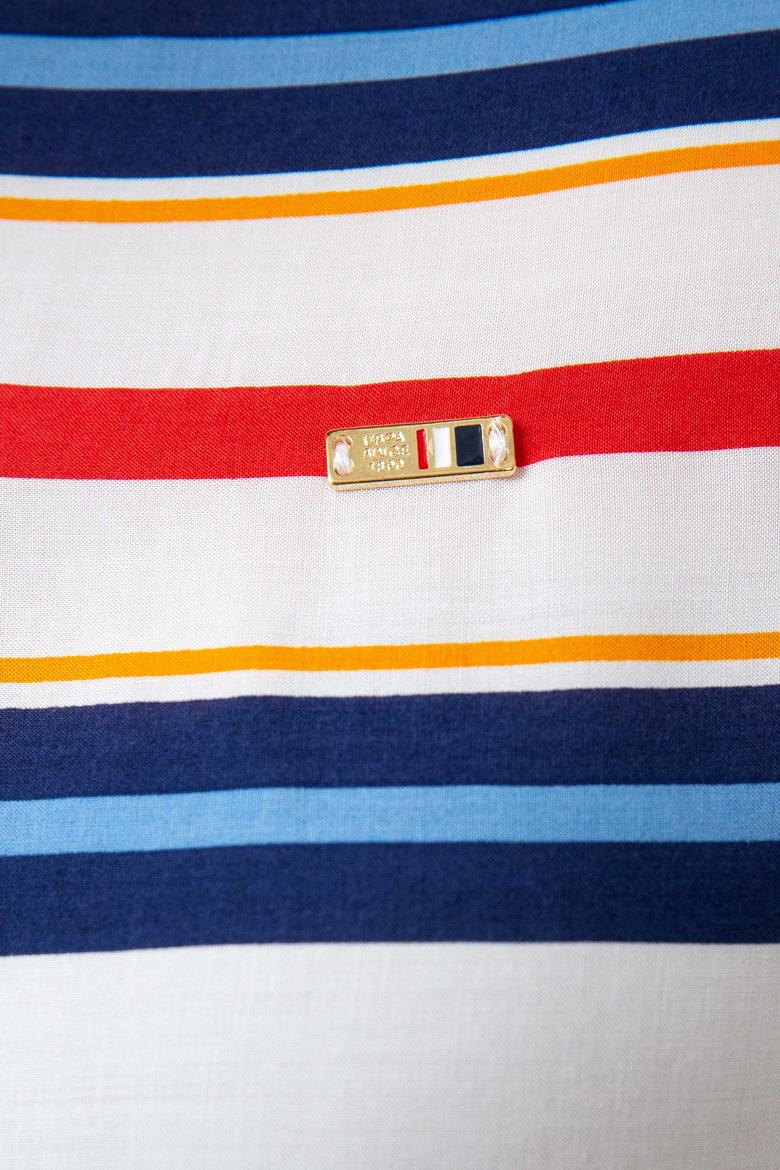 Kadın Lacivert Gömlek Uzunkol - 50199655002