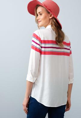 Kadın Pembe Gömlek Uzunkol - 50199655012