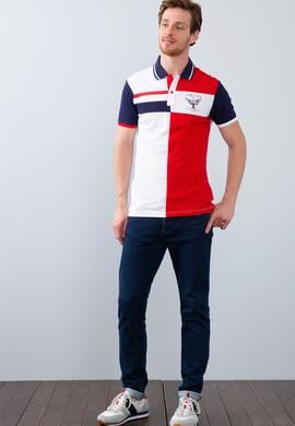 Erkek Kırmızı Polo Yaka T-Shirt - 50199656019