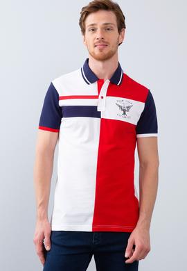 Erkek Kırmızı Polo Yaka T-Shirt - 50199656019
