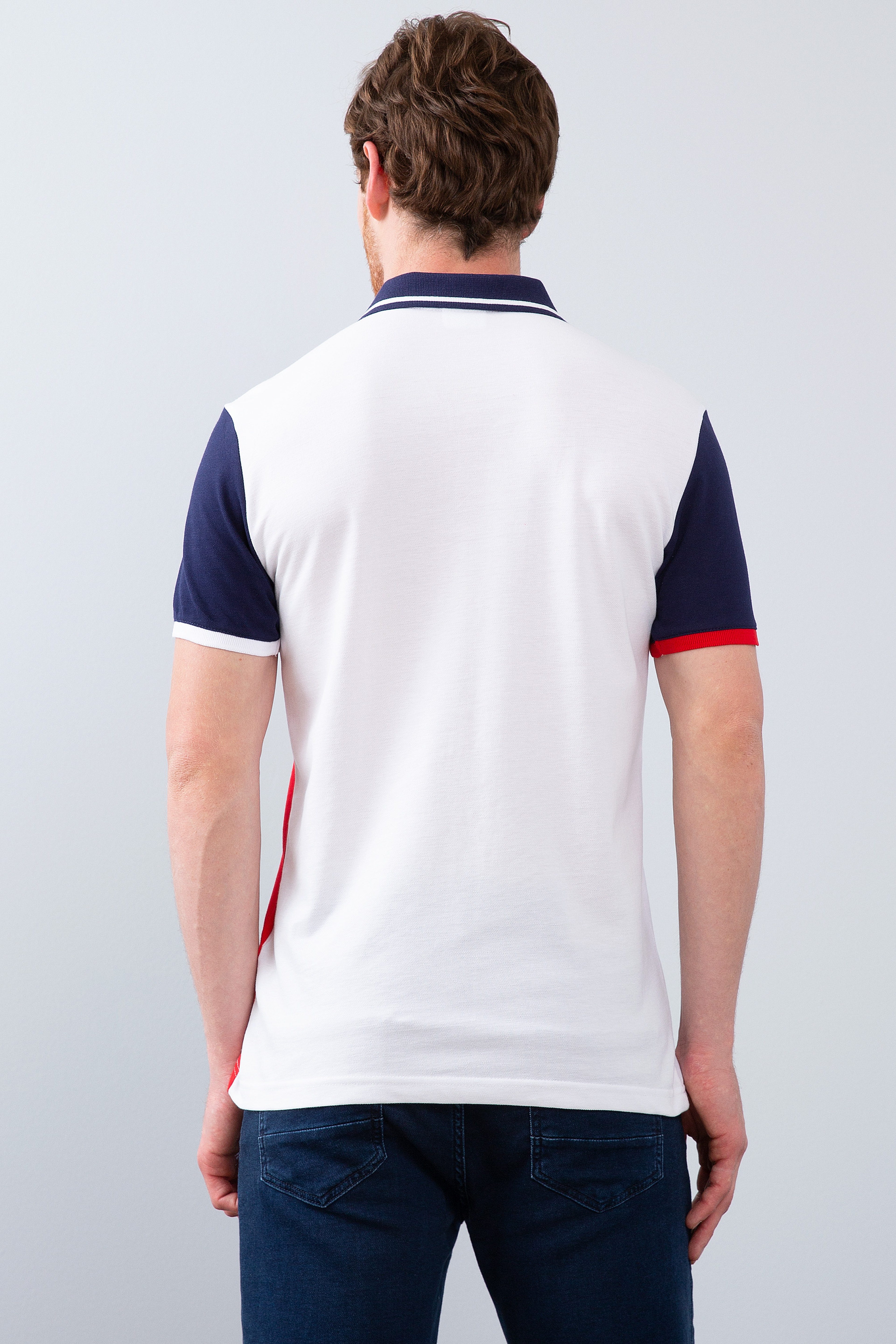 Erkek Kırmızı Polo Yaka T-Shirt
