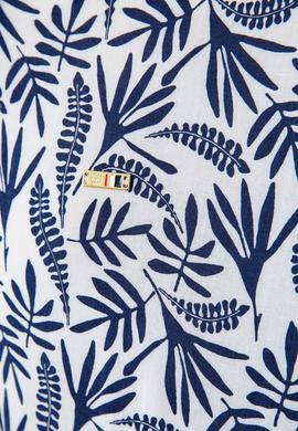 Kadın Lacivert Gömlek Uzunkol - 50199659002