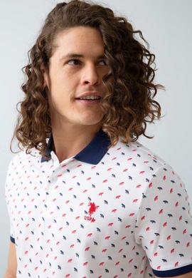 Erkek Beyaz Polo Yaka T-Shirt - 50199677004