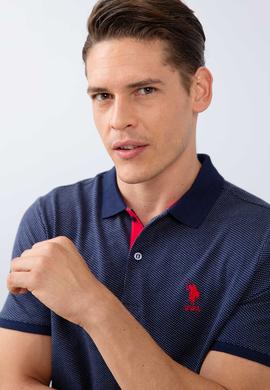 Erkek Lacivert Polo Yaka T-Shirt - 50199678017