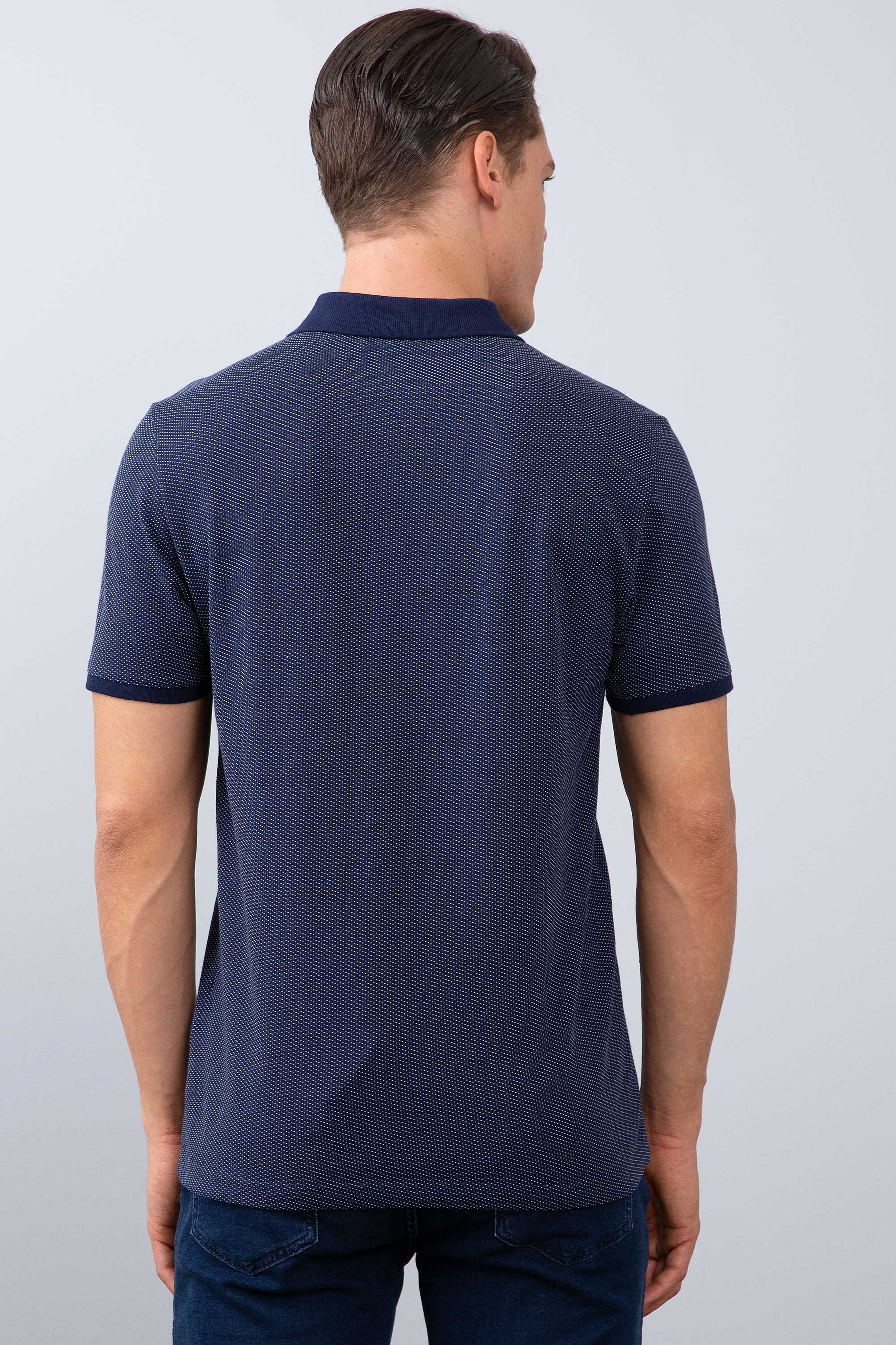 Erkek Lacivert Polo Yaka T-Shirt