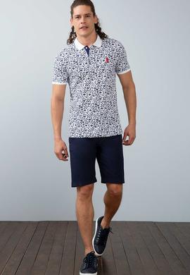 Erkek Lacivert Polo Yaka T-Shirt - 50199679013