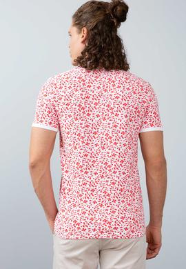 Erkek Nar Çiçeği Polo Yaka T-Shirt - 50199679027
