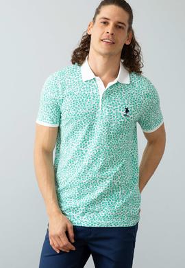 Erkek Mint Yeşili Polo Yaka T-Shirt - 50199682015