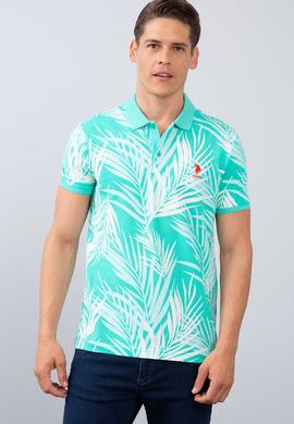 Erkek Mint Yeşili Polo Yaka T-Shirt - 50199683036