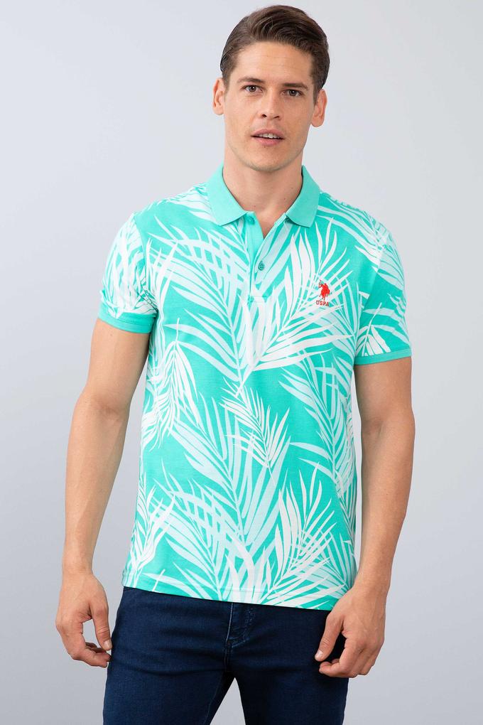 Erkek Mint Yeşili Polo Yaka T-Shirt