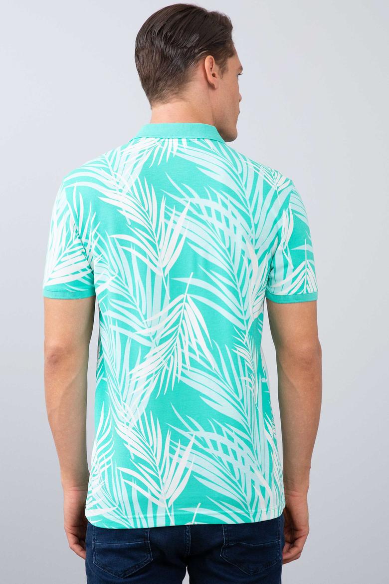 Erkek Mint Yeşili Polo Yaka T-Shirt - 50199683036