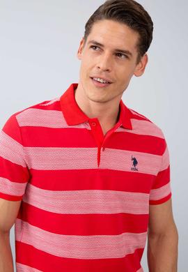 Erkek Kırmızı Polo Yaka T-Shirt - 50199685029