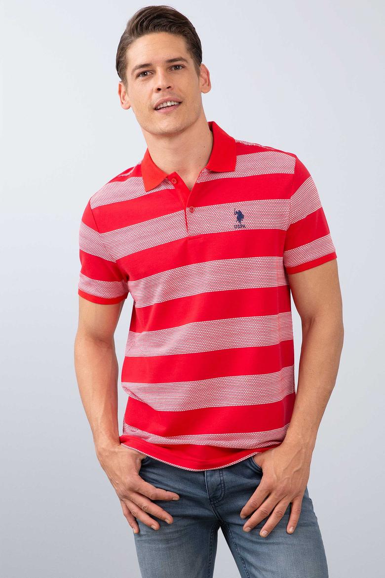 Erkek Kırmızı Polo Yaka T-Shirt - 50199685029