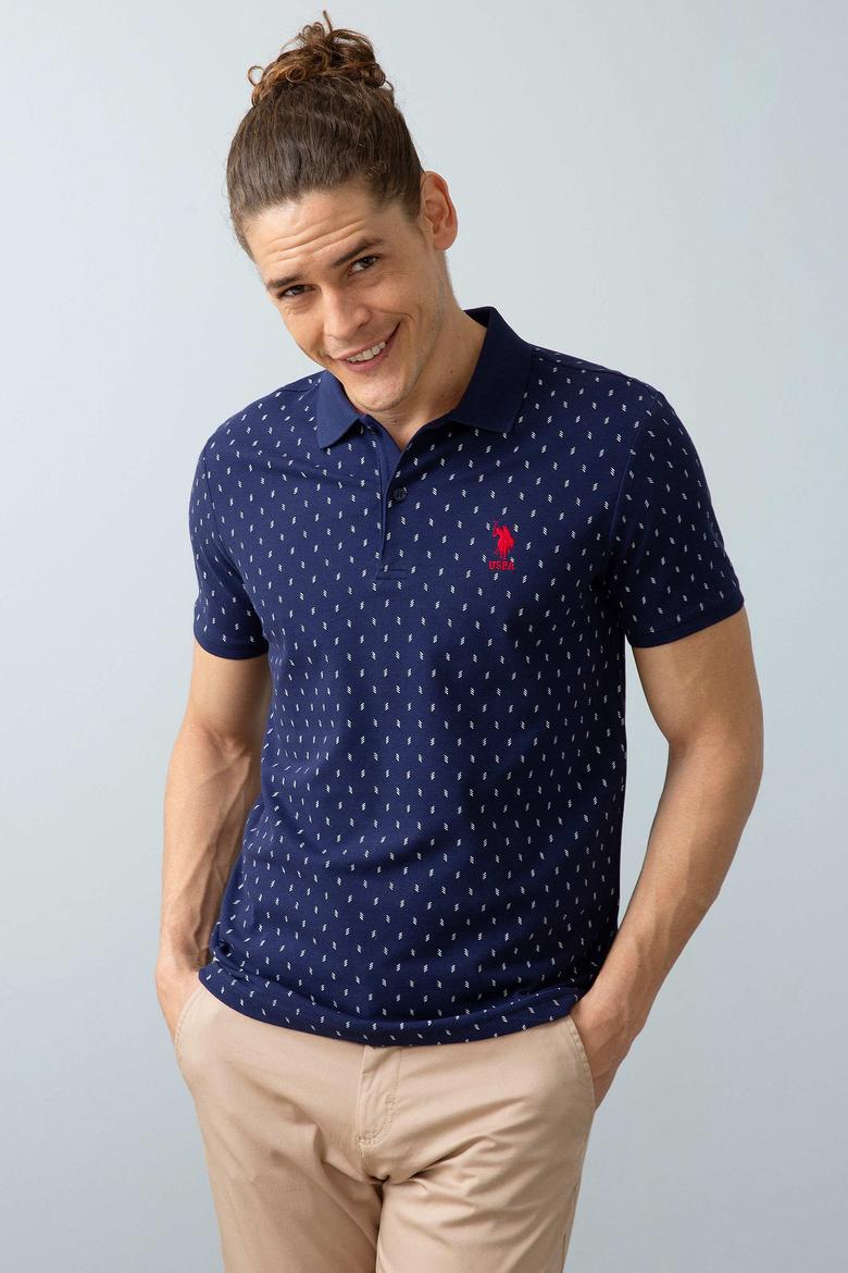 Erkek Lacivert Polo Yaka T-Shirt - 50199688018