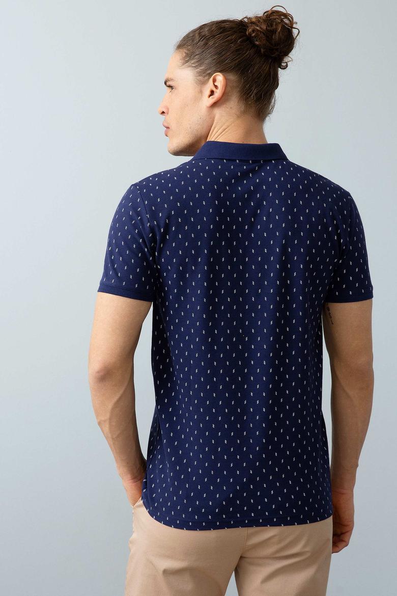 Erkek Lacivert Polo Yaka T-Shirt - 50199688018