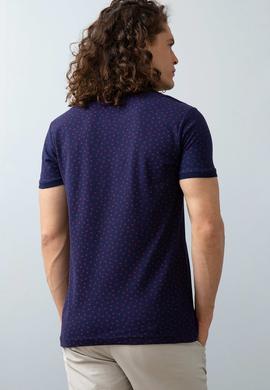 Erkek Lacivert T-shirt - 50199692014