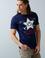 Erkek Lacivert Bisiklet Yaka T-Shirt