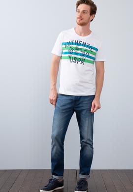 Erkek Yeşil T-shirt - 50199714027