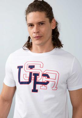 Erkek Beyaz Bisiklet Yaka T-Shirt - 50199715010