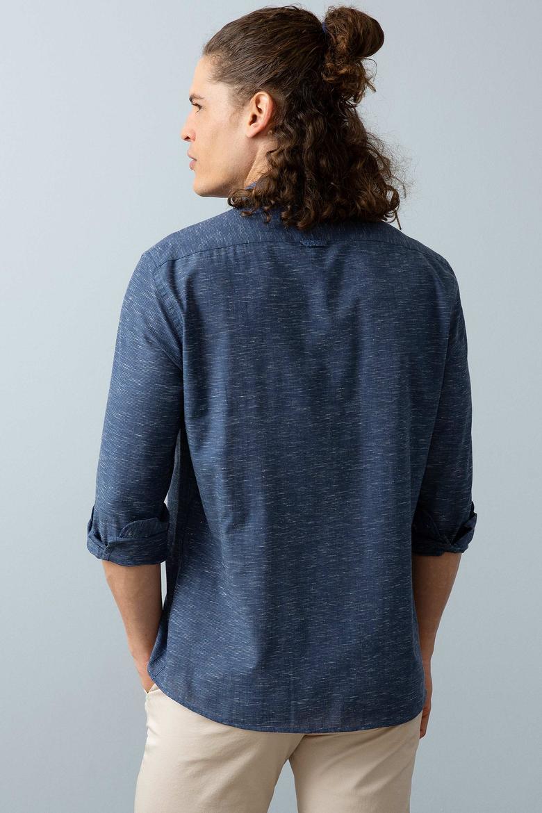 Erkek Lacivert Gömlek - 50199729009