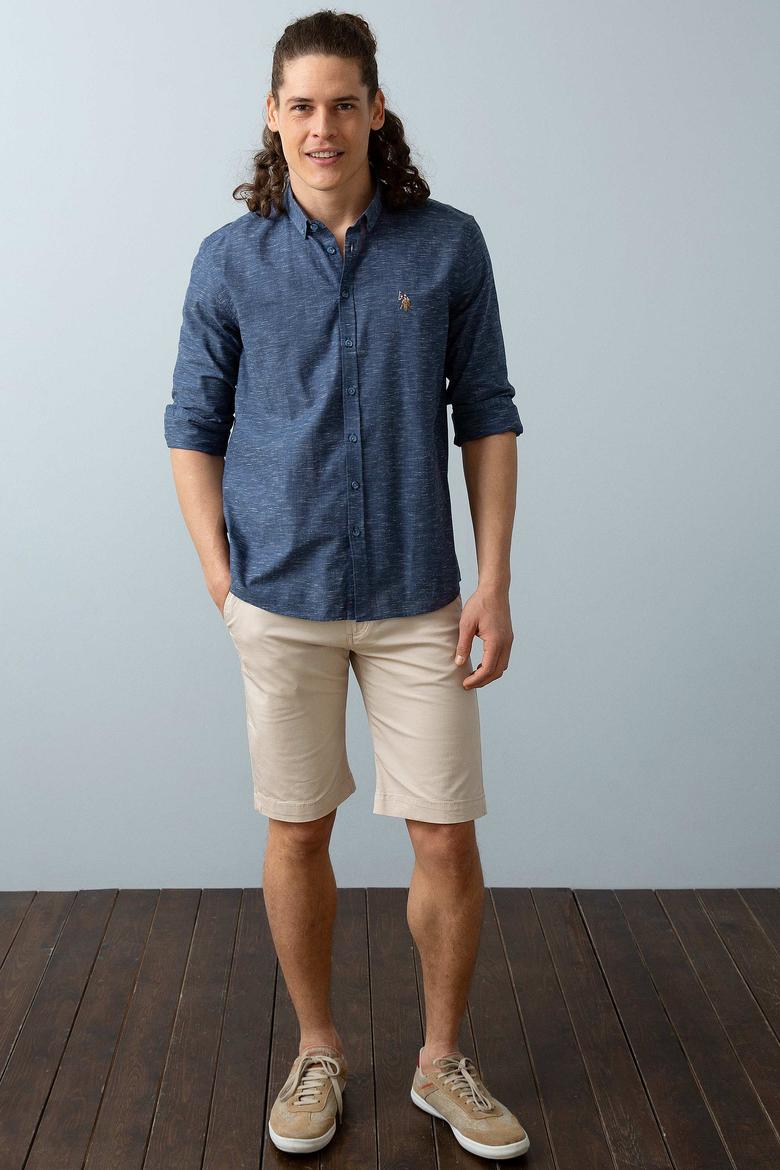 Erkek Lacivert Gömlek - 50199729009