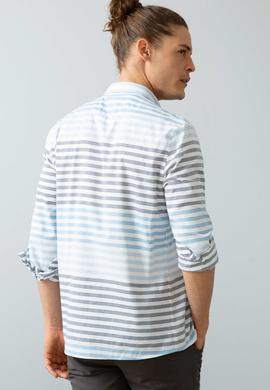 Erkek Mavi Gömlek Uzunkol - 50199754005