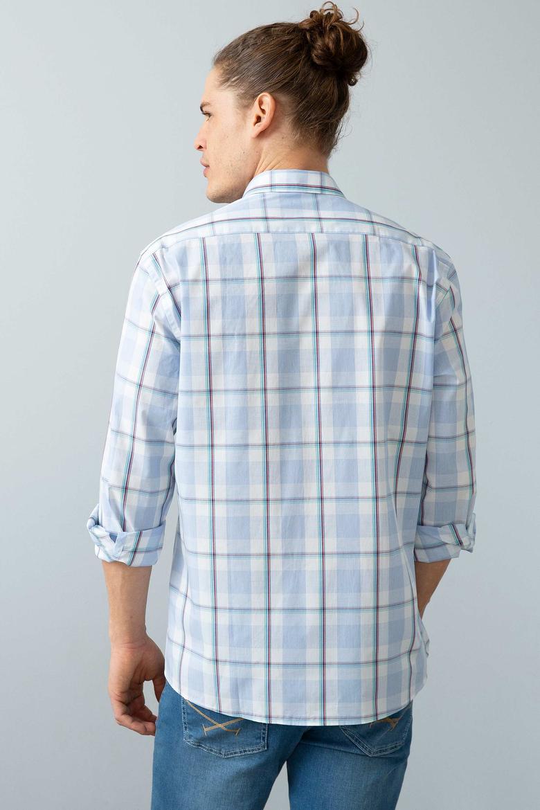 Erkek Mavi Gömlek - 50199760005