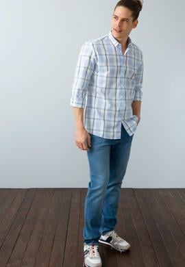 Erkek Mavi Gömlek - 50199760005