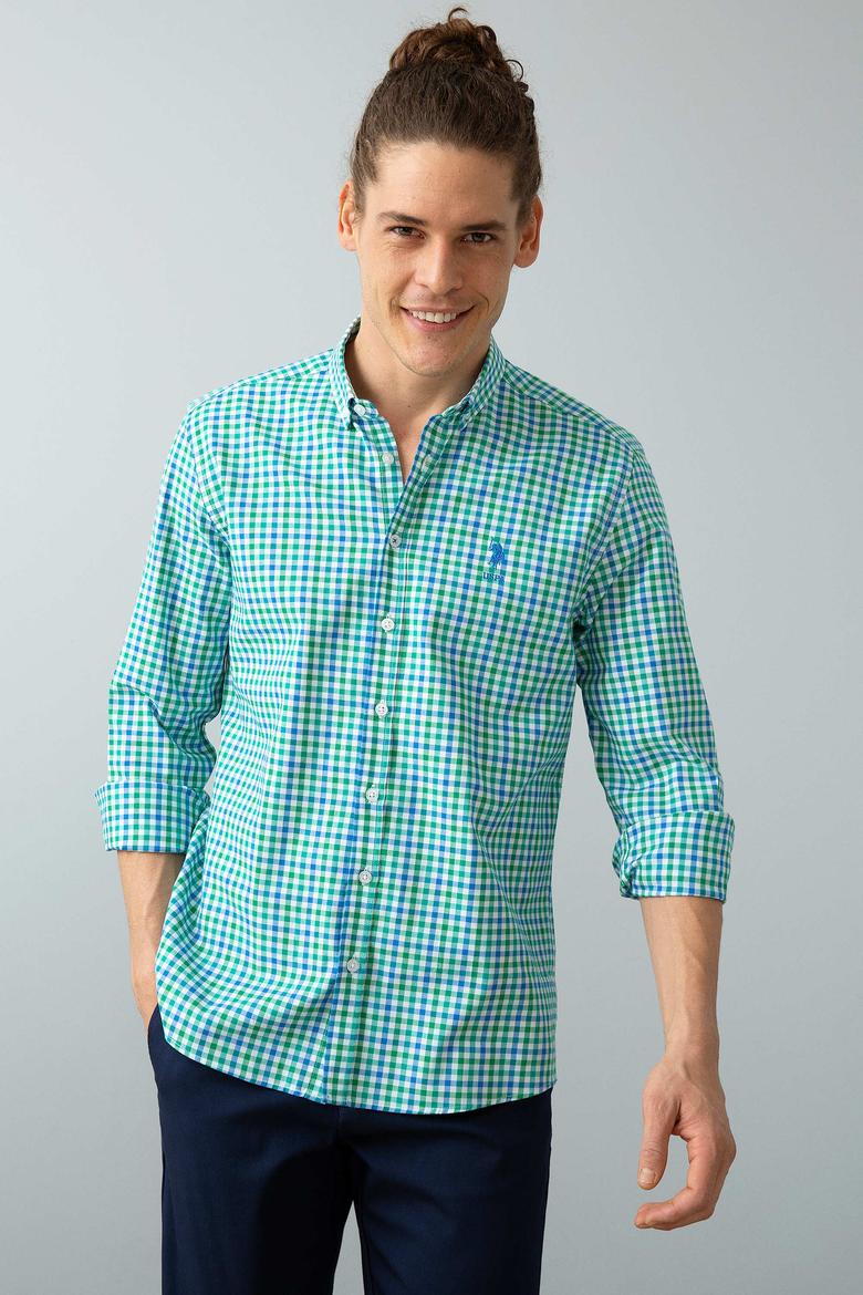 Erkek Yeşil Gömlek