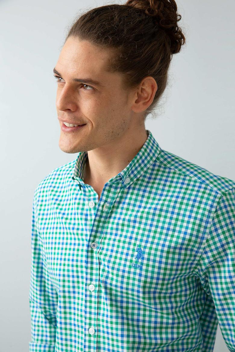 Erkek Yeşil Gömlek - 50199762021