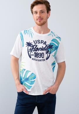 Erkek Beyaz T-shirt - 50199768006